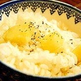 黄金千貫で、値千金、ほっくり芋ご飯